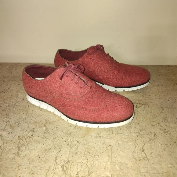 Cole Haan ZeroGrand Men\'s Red Casual Shoes Cole Haan Generation Zerogrand Stitchlite Shoes Sneakers Red  main image 4